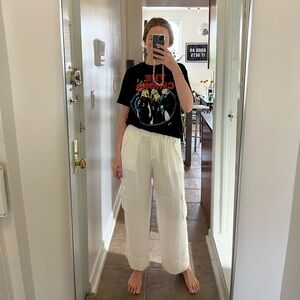 Jcrew Cupro silk cargo pants